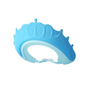 Bothyi - Sombrero De Lavado De Pelo Para Bebé Sombrero De Champú Suave Sombrero Impermeable Para Niño Niñas Niños Pequeños Azul