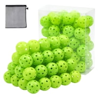 Paquete De 50 Pelotas De Golf De Plástico Bac-Kitchen Con Bolsa, Color Verde