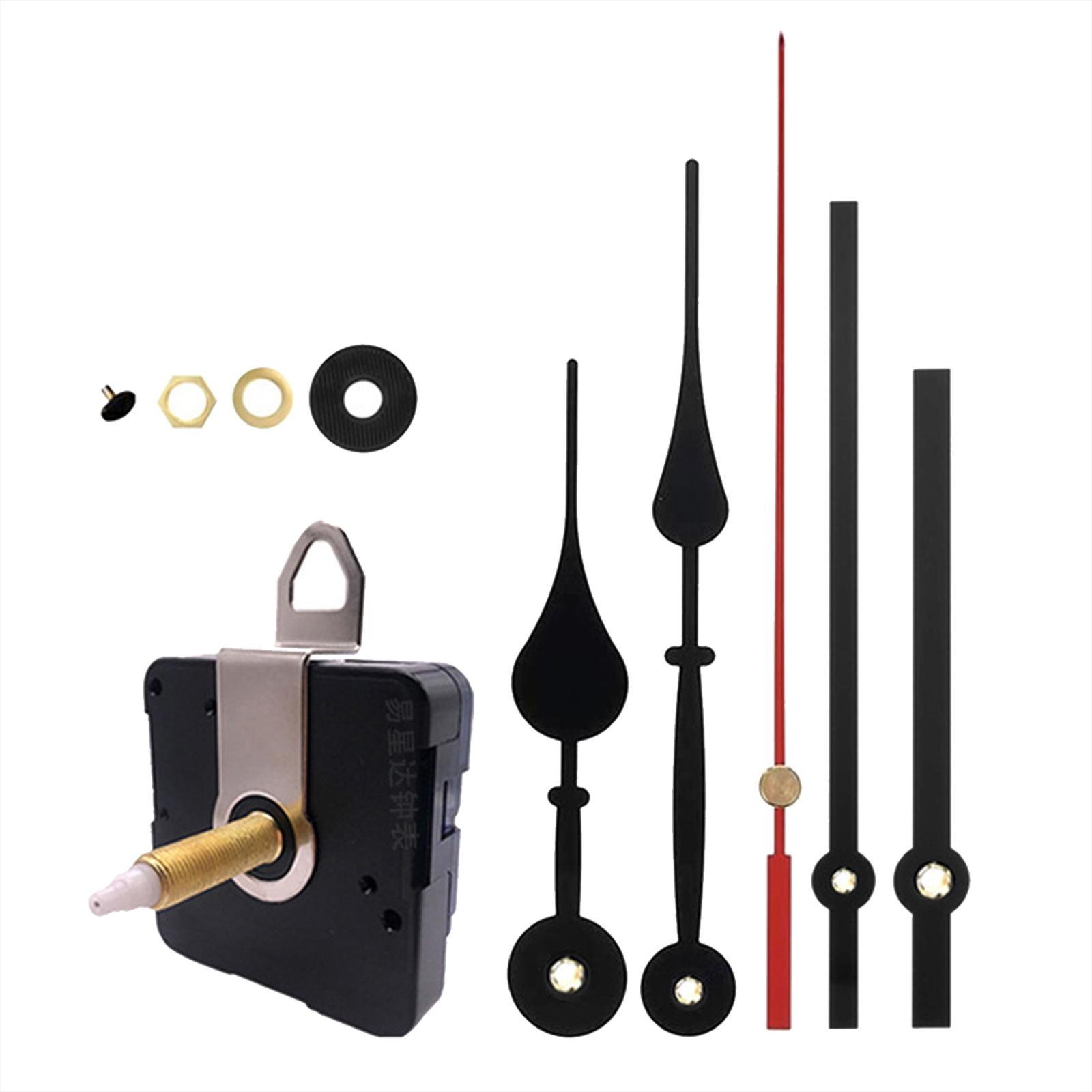 Magideal - Mecanismo De Reloj De Pared, Mecanismo De Reloj Colgante Suministros Herramienta De Reparación De Eje Largo Juego De Reparación De Movimiento Para Bri Estilo B