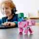 thumbnail image 3 of Juguete LEGO Minecraft Pig BigFig y Baby Zombie 21157 2020, 3 of 6