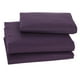 thumbnail image 2 of Juego De Sabana 2 Plaza Color Morado Oscuro 144 Hilos, 2 of 2