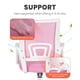 thumbnail image 2 of Silla de escritorio y ordenador NEO CHAIR ergonómica de malla rosa, 2 of 7