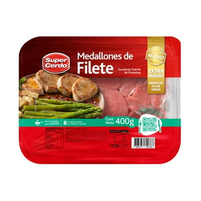 Medallon De Cerdo Filete 400 G Super Cerdo