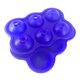 thumbnail image 2 of Bandeja De Bolas De Cubitos De Hielo Redonda Molde De Esfera De Silicona Cócteles De Whisky Azul Oscuro, 2 of 5