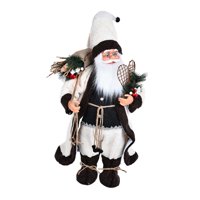 Bothyi - Papá Noel Muñeco Navidad Lindo Para Año Nuevo Decoración De Mesa De Baño 45Cm