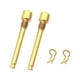 thumbnail image 4 of 2x pernos de freno de disco de bicicleta pernos de pinza de bicicleta pernos de inserción tornillo duradero portátil accesorios de ciclismo accesorios oro, 4 of 5