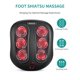 thumbnail image 2 of Masajeador de pies Nekteck Shiatsu con calefacción eléctrica y Heat Black, 2 of 3