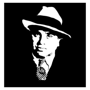 Rienda Libre Graphics - Decomural Al Capone 1920'S Gangster Ws-16142