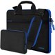 thumbnail image 1 of Bolso bandolera para laptop HSEOK de 13-14 pulgadas, resistente a golpes y repelente al agua, 1 of 3