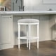 thumbnail image 2 of Taburete de bar New Ridge Home Goods Manchester 31 cm Farmhouse White, 2 of 5