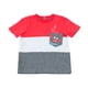 thumbnail image 1 of Polera Bebe Niño Color Block Rojo Corona, 1 of 5