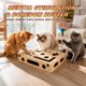 thumbnail image 4 of Caja de Enriquecimiento y Rompecabezas para Rascado de Gatos OPDEKEHA – 3 Bolas y 2 Varitas, 4 of 8
