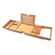 thumbnail image 5 of Bandeja Caddy Para Bañera De Bambú Premium Ajustable 29.53''~42.91'' Regalo Único Madera, 5 of 5