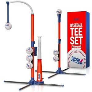 Camiseta De Béisbol Ninja Blast Para Niños De 3 A 6 Años Con Bate Y Pelota