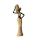 thumbnail image 4 of Figura De Mujer Africana, Obra De Arte, Hecha A Mano, Multifuncional, Adorno De Mesa, Estilo C, 4 of 5