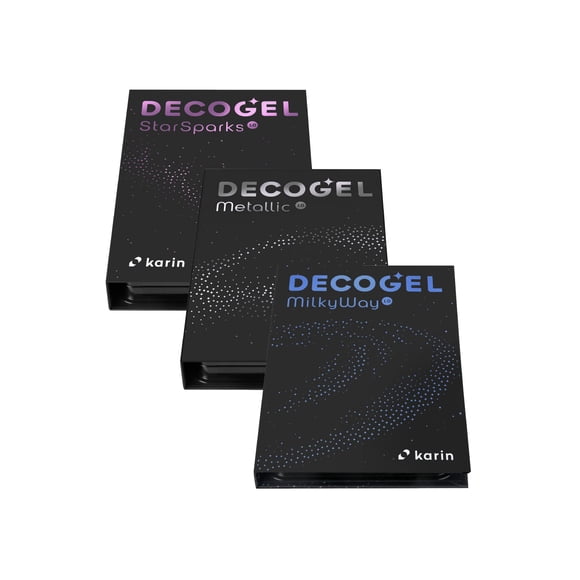 Set de 50 colores de bolígrafos de gel karin Deco Gel 1.0