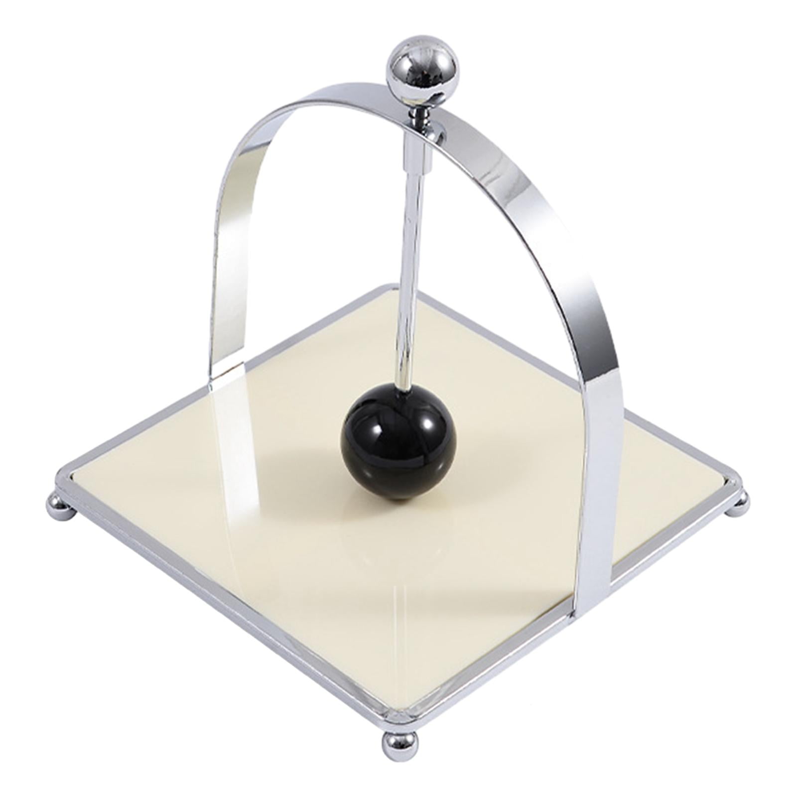 Magideal - Dispensador De Servilletas De Papel Cuadrado, Bandeja Dispensadora De Pañuelos Cuadrada, Soporte Para Pañuelos, Bandeja De Toallas Para Invitados Para Estilo B