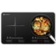 thumbnail image 1 of Estufa de inducción AMZCHEF portátil con 2 quemadores, 1800 W, certificación ETL, 1 of 8