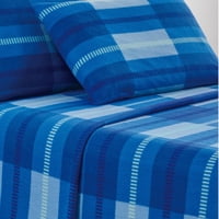 Sabana Andes Polar Estampada Cuadro 1.5 Plaza