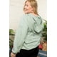thumbnail image 3 of Rompeviento Cc Clothing Hood Front Metal Zipper Verde Oliva Claro 2XL, 3 of 3