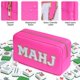 thumbnail image 4 of Bolsa de fichas de Mahjong Ahdoma 52 cm × 9 cm × 14 cm con cremallera para viaje, 4 of 6