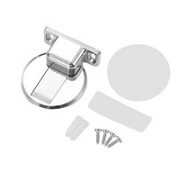 Magideal - Tope De Puerta Con Succión De Suelo Topes De Puerta Amortiguadores Pegamento O Montaje Con Tornillo Fácil De Instalar Protector De Pared Anticolisión Argén