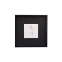Vgo - Marco Mad. Con Paspartú 15X15 / Sin Paspartú 30X30 Negro