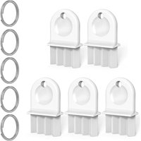 Xinqihang - 5 Llaves Para Dispensador De Toallas De Papel, Llave Universal Para Dispensador De Papel Higiénico, Compatible Con Dispensadores De Toallas De Papel Y Papel Higiénico, Llave De Plástico Duro Tipo Gofr