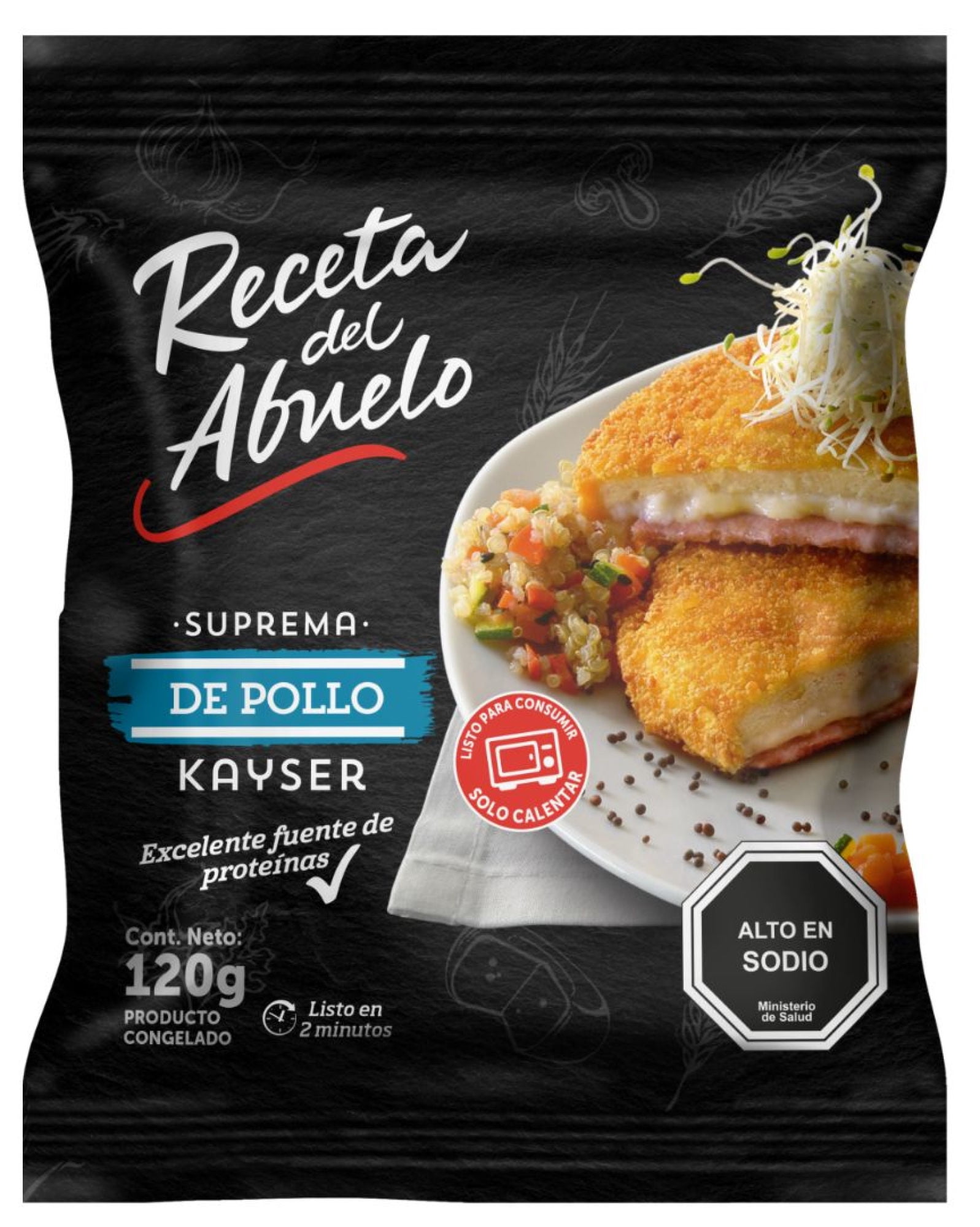 Suprema De Pollo Jamón Queso 120 g Receta Del Abuelo