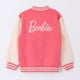 thumbnail image 2 of Chaqueta Niña College Bomber Logo Barbie Rosado Barbie, 2 of 3
