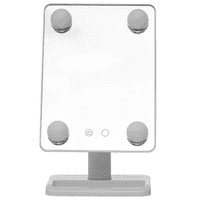 Genérica - Espejo Maquillaje Tocador Con Luz Led Sensor Táctil 360