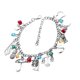 thumbnail image 1 of Pulsera Con Dijes Para Mujer, Pulsera De Eslabones De Moda Para Mejor Amiga, Niña, Hija, 1 of 3