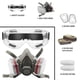 thumbnail image 2 of Kit de respirador LAUCO con media máscara y gafas de seguridad, 2 of 7
