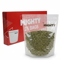 Bolsa De Almacenamiento Dl Wholesale, Seca Y Poderosa, A Prueba De Olores, 1 Libra, Paquete De 25