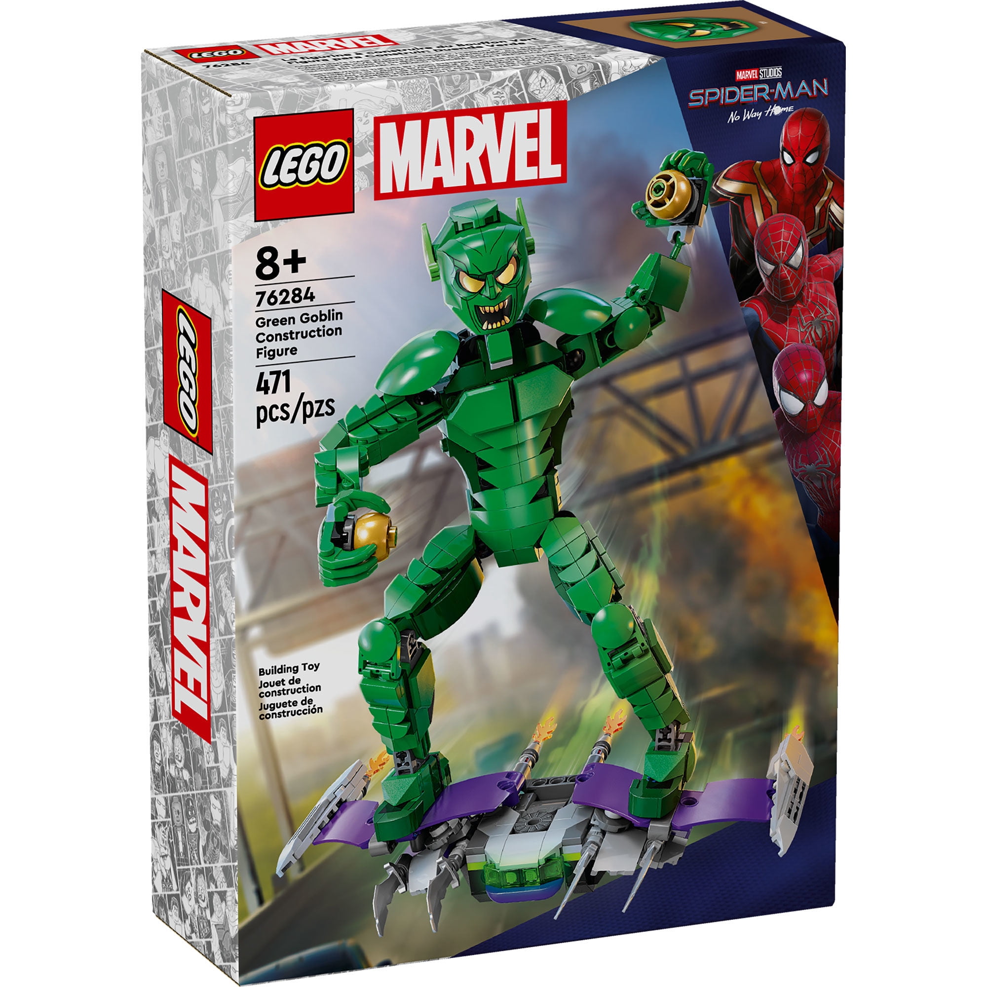 Bloques de construcción Figura Para Construir. Duende Verde