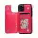 thumbnail image 1 of For IPhone 14 13 12 11 Pro Max XR XS Max SE 2022/2020 7 8 Plus Wallet Case With Card Holder, PU Leather Kickstand Card Slots Case, Double Magnetic Clasp And Durable Shockproof Cover, 1 of 3