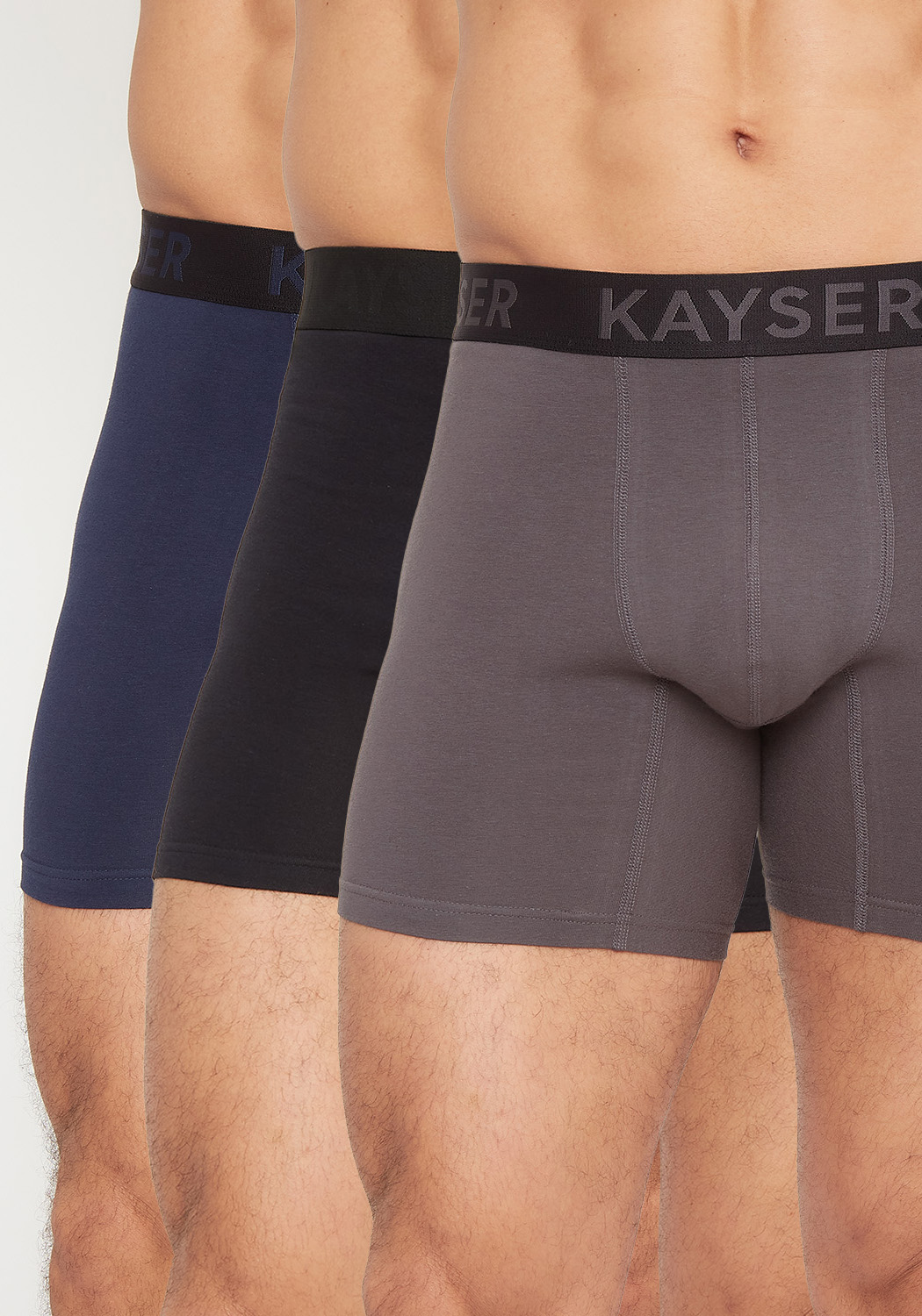 Kayser - Pack 3 Bóxers Algodón P393.400-Mar