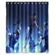 thumbnail image 1 of Cortina de ducha Mirrors Edge Catalyst Faith Connors, juego de cortinas de baño con ganchos, tamaño 60 x 72 pulgadas, 1 of 3