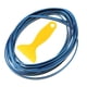 thumbnail image 1 of Interior del coche Moldura Adorno Decoración Strip Sticker 5m Galvanoplastia azul, 1 of 5