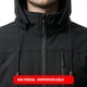 thumbnail image 2 of Chaqueta Softshell Termico Con Micropolar Corporativo Hombre gris 3XL, 2 of 10