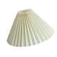 thumbnail image 4 of Linda pantalla plisada E27 cubiertas para luz de piso Dormitorio Oficina de reemplazo , beige, 4 of 5