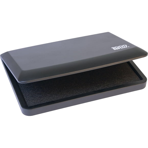 Stamp Pad 2000 Plus No.1, tinta negra, reentintable, 10 ml