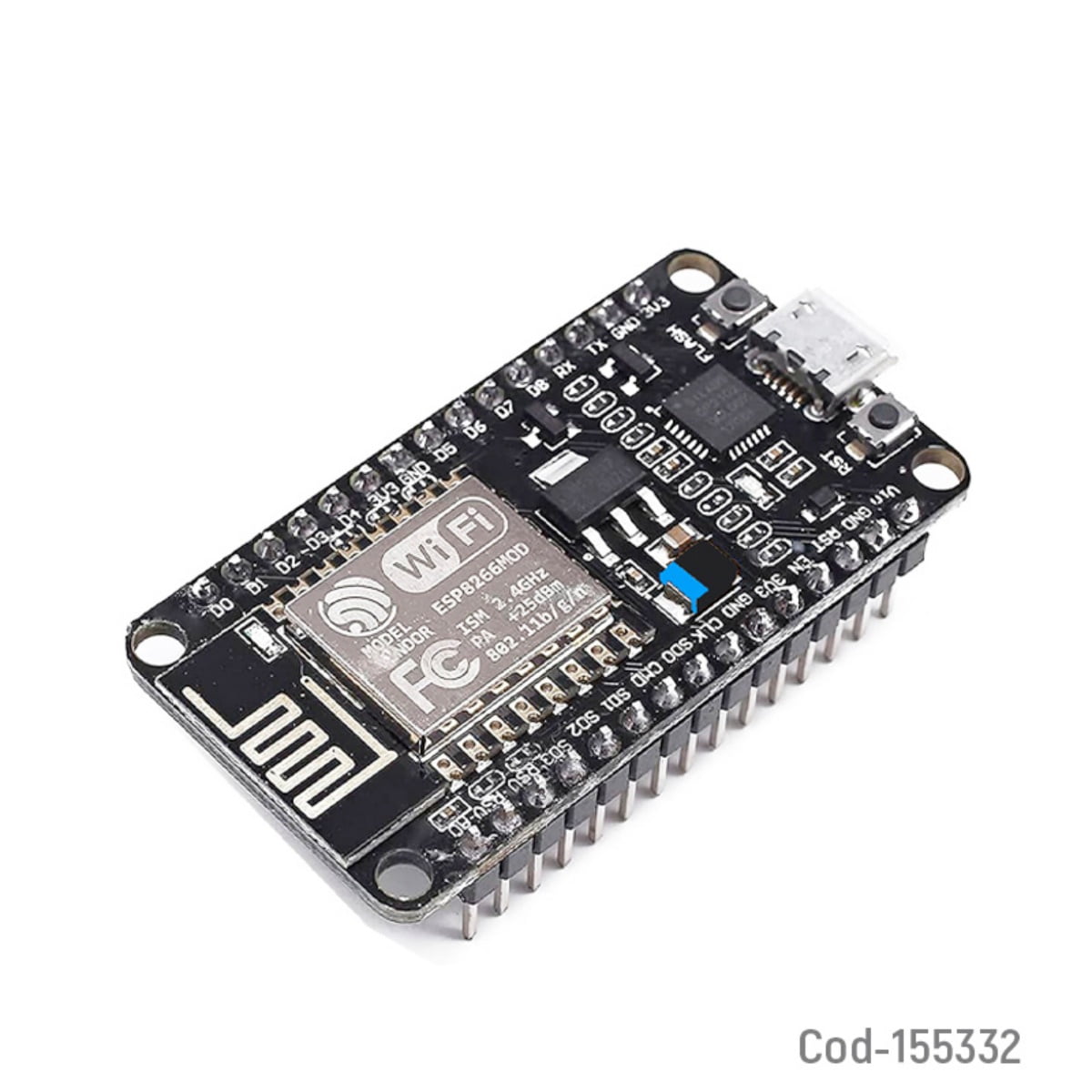 Genérico - Tarjeta De Desarollo Wifi Esp Nodemcu 8266 V3 Ch340