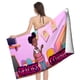 thumbnail image 4 of Rincón de Gracie Toalla de playa de secado rápido con diseño temático, regalo para mujeres y niñas, ideal para cumpleaños, fans, amantes de la música, uso en la playa o al aire libre, 78 × 160 cm, 4 of 6