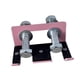 thumbnail image 3 of Soporte Para Barra De Sentadillas, Accesorio Vertical Para Rack, Colgador Doble Para Barra, Color Rosa, 3 of 5