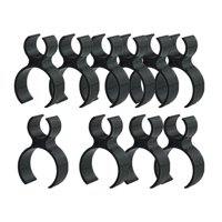 Magideal - 10X Clip Para Botella De Champán, Soporte Para Bengalas Para Botella De Champán, Suministros De Fiesta Resistentes Y Duraderos Para Cumpleaños, Bodas, Mantenga 1