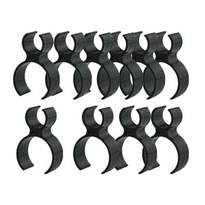 Magideal - 10X Clip Para Botella De Champán, Soporte Para Bengalas Para Botella De Champán, Suministros De Fiesta Resistentes Y Duraderos Para Cumpleaños, Bodas, Mantenga 1