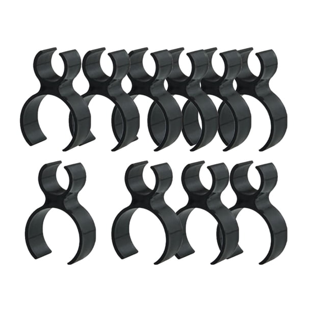 10x Clip para botella de champán, soporte para bengalas para botella de champán, suministros de fiesta resistentes y duraderos para cumpleaños, bodas, mantenga 1
