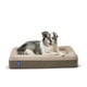 thumbnail image 1 of Cama para perros Casper Plush, espuma viscoelástica, pequeña, color arena, 1 of 6
