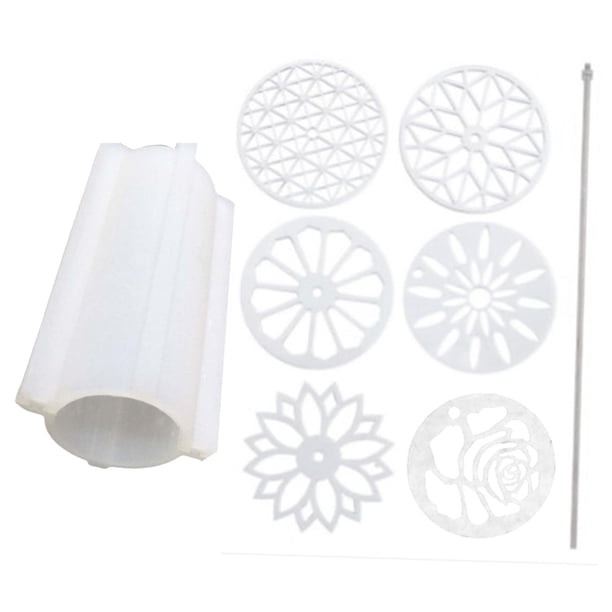 Molde De Columna De Tubo De Silicona Moldes Para Hacer Jabón Para Decoración Redonda De Jabón